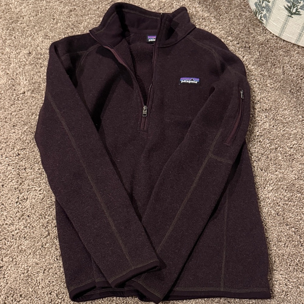 Patagonia Deep Purple Fleece Pullover